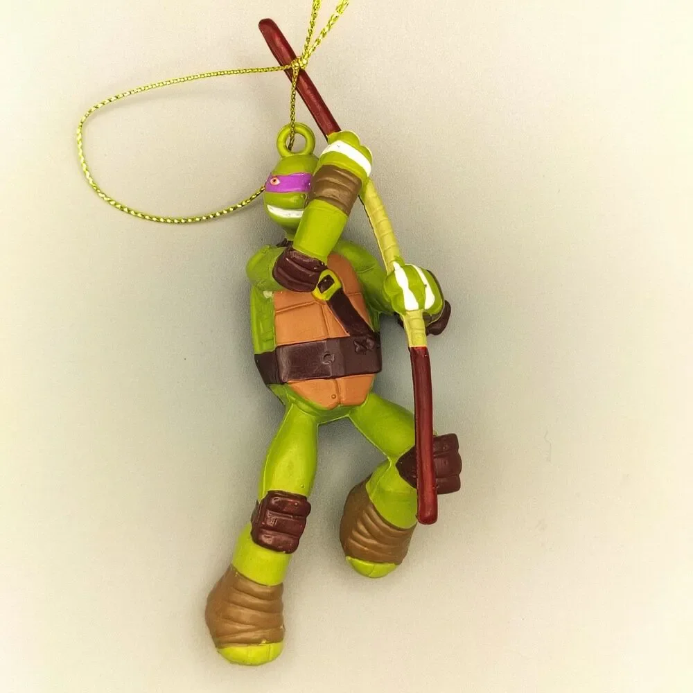TMNT Donatello Christmas Ornament Teenage Mutant Ninja Turtles Holiday Decor